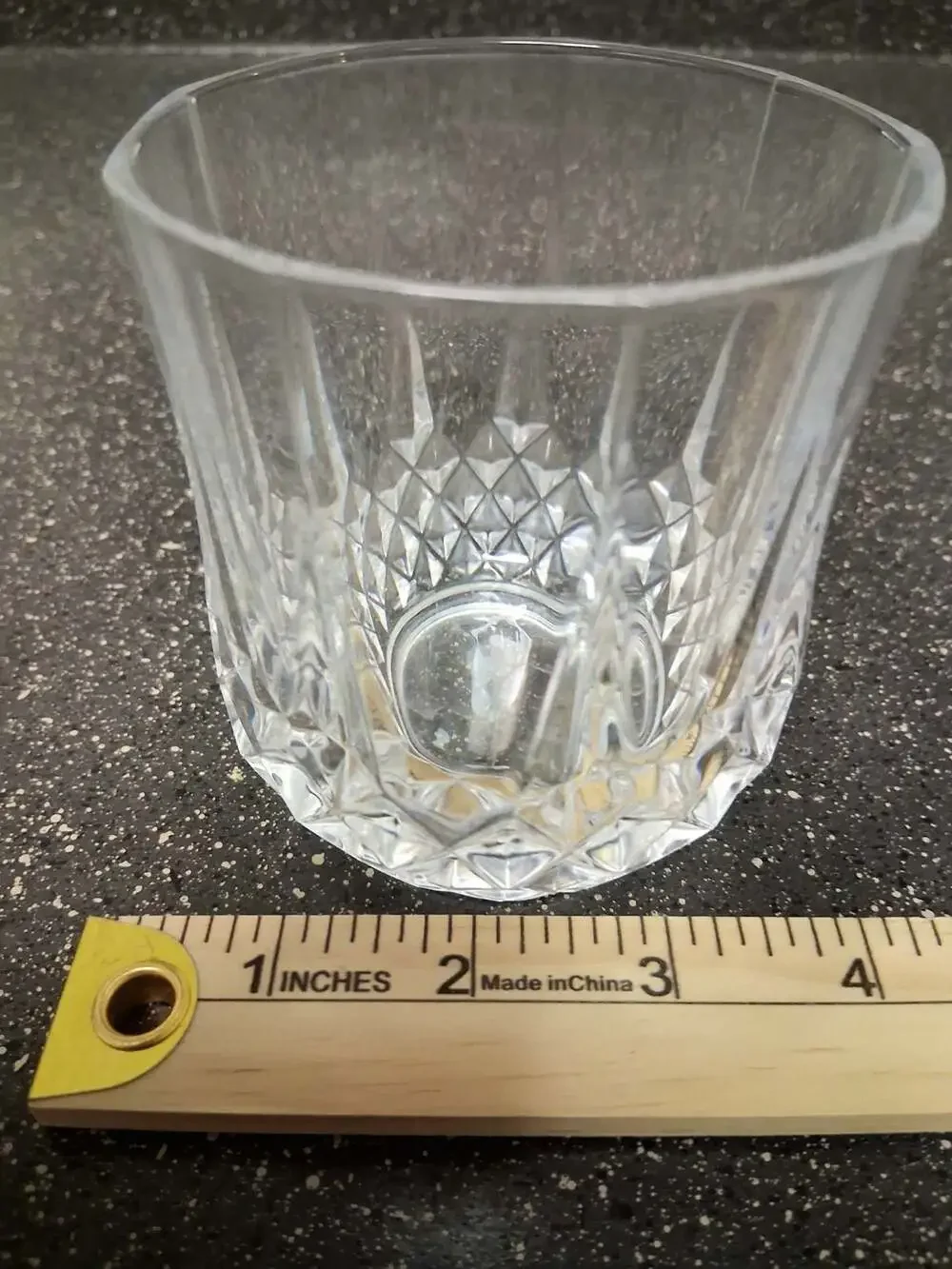 Cristal D'Arques Durand Longchamp Lead Crystal Whiskey Double Old Fashioned Glas